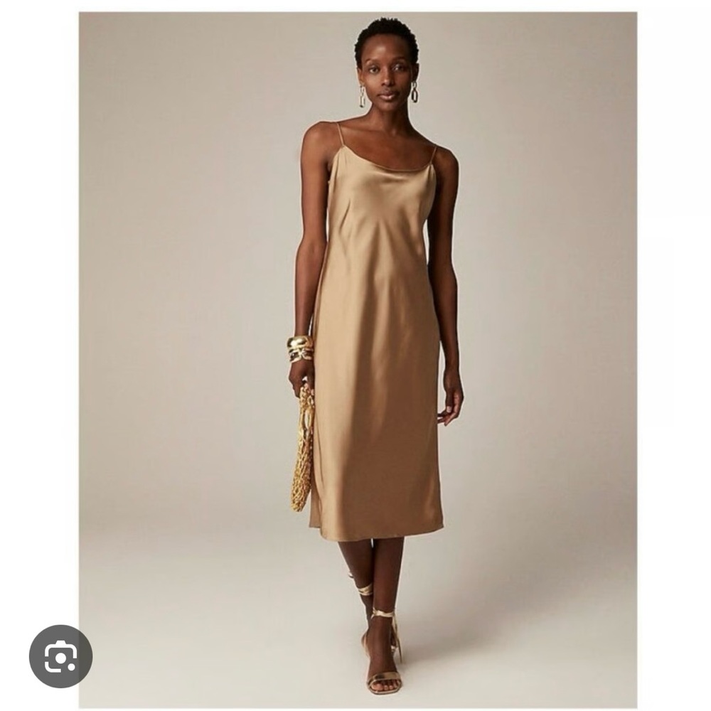 NWT J. Crew Gweneth Slip Dress in Luster Charmeuse